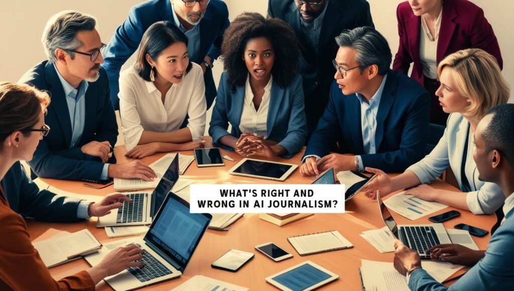 What’s Right and Wrong in AI Journalism?