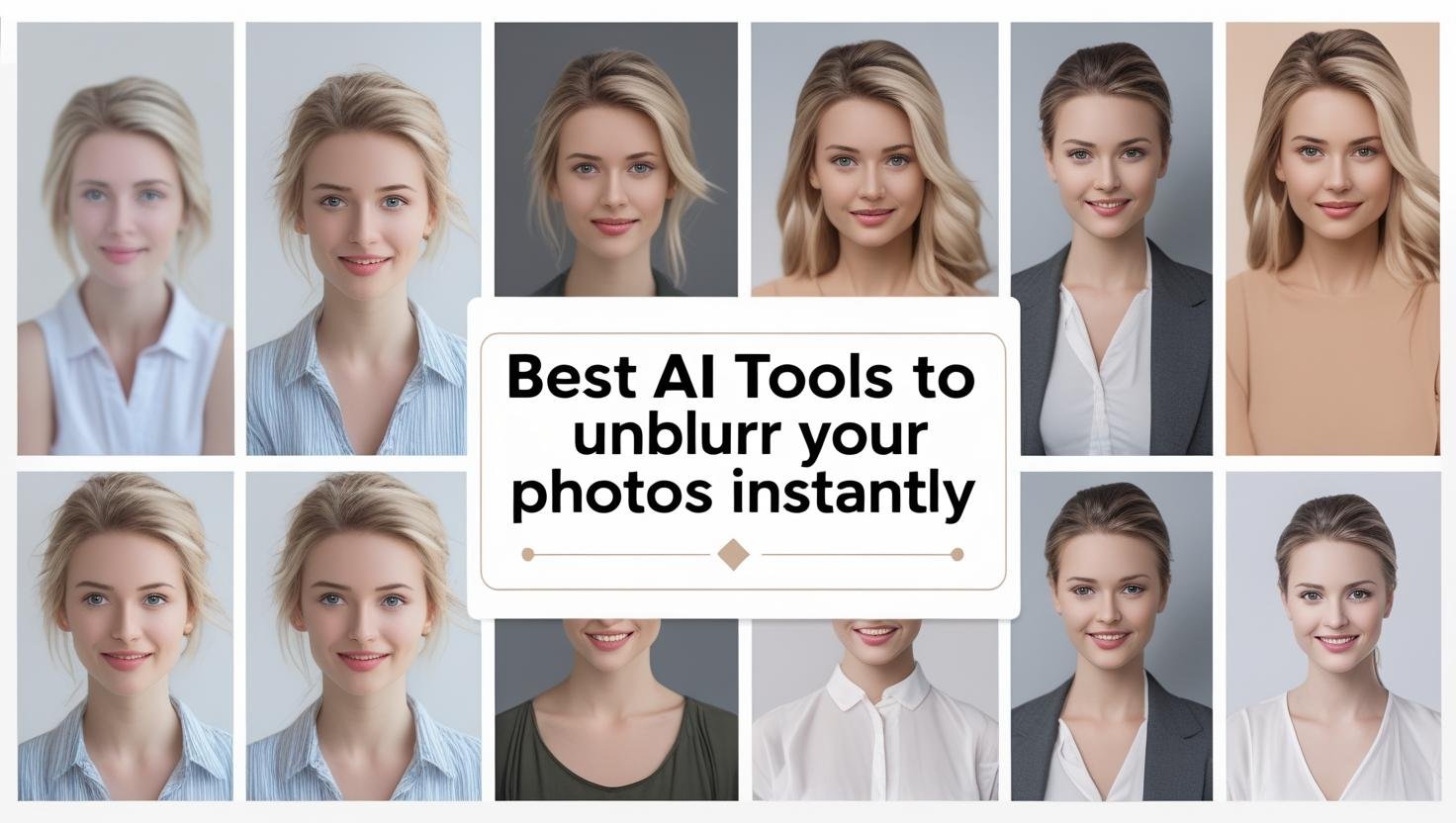 Best AI Unblur Image Tools