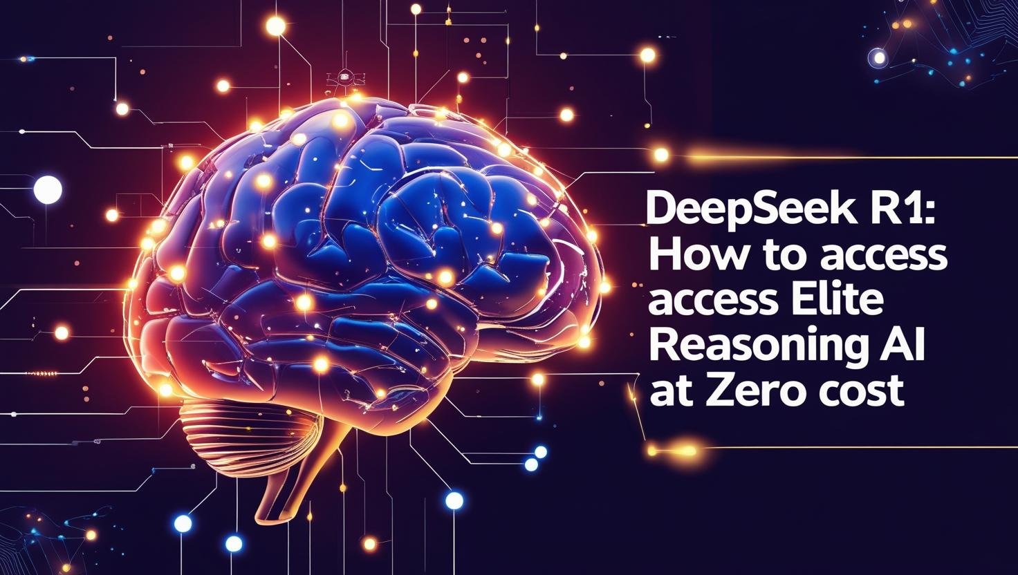 DeepSeek R1 : How to Access Elite Reasoning AI at Zero Cost